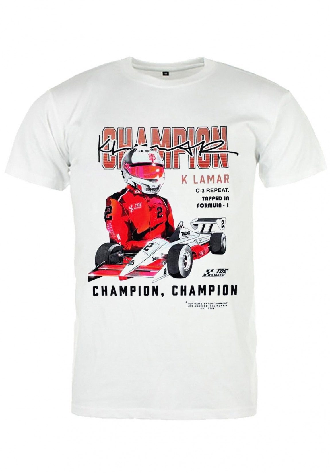 kendrick lamar champion t-shirt