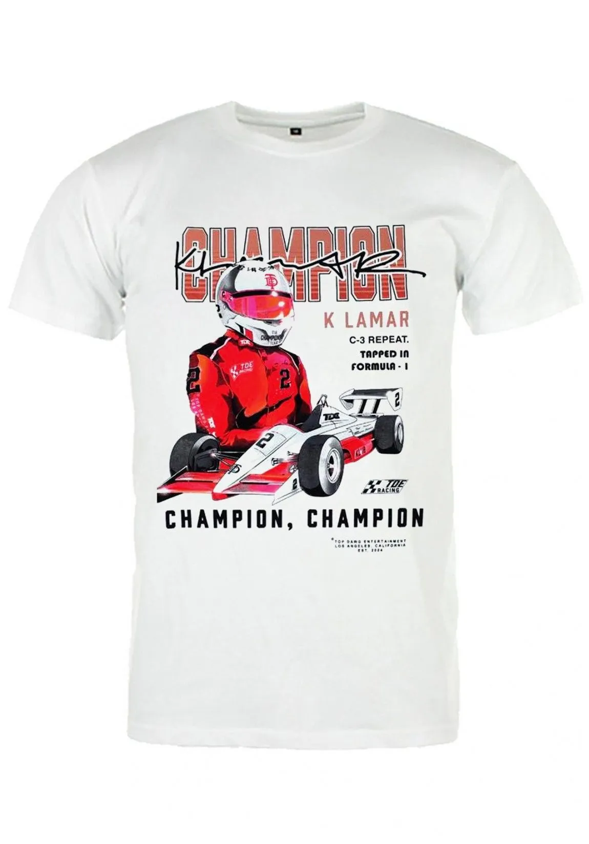 kendrick lamar champion t-shirt