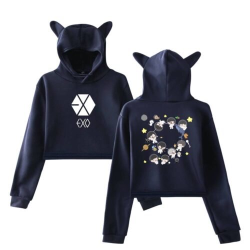 EXO Cropped Hoodie #2