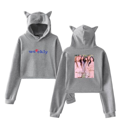 Weeekly Cropped Hoodie #3